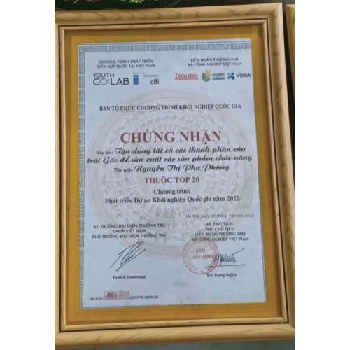 V. Giấy chứng nhận và Giải thưởng